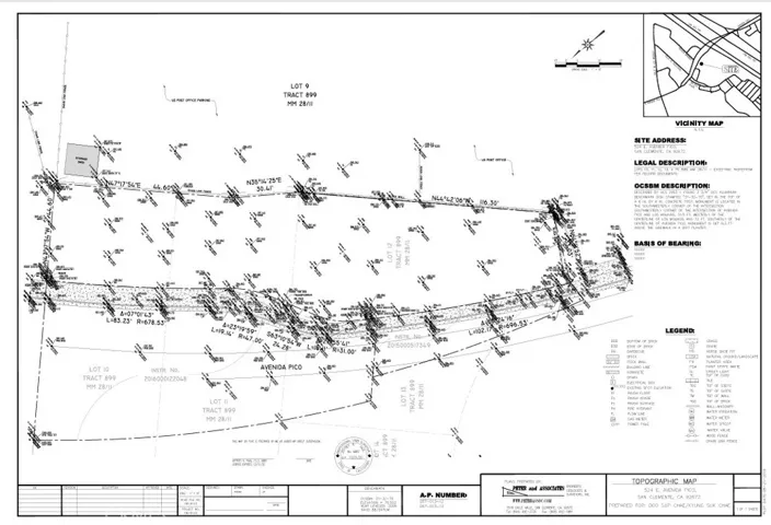 TOPO map