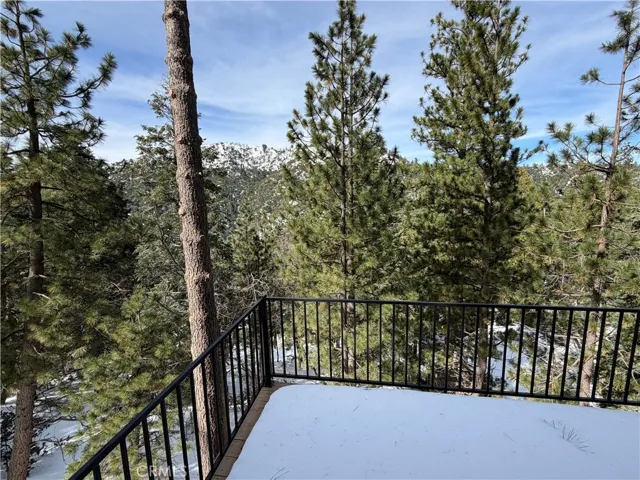 Winter View From Deck