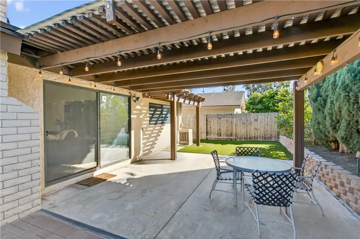 Patio and Sliding Door to Living Room