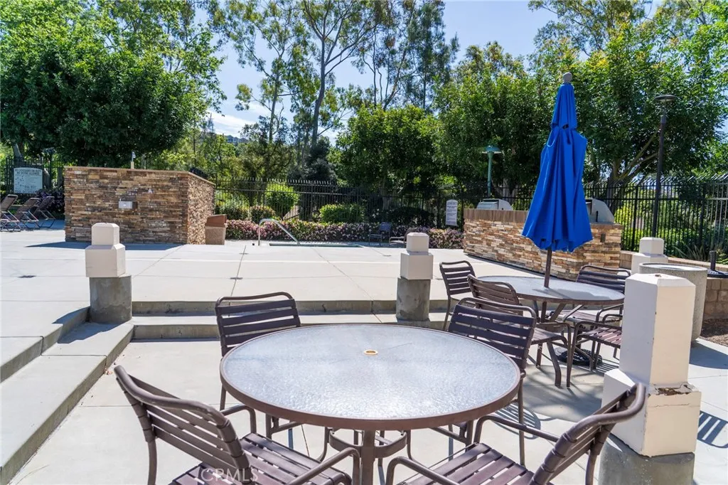HOA Eating Area and BBQ's