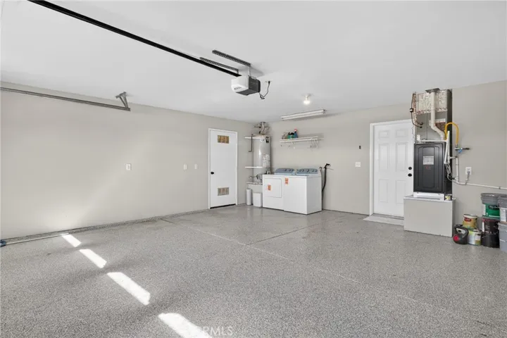 Garage with Epoxy Flooring