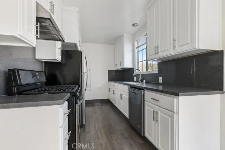 View of the Kitchen, before it was rented