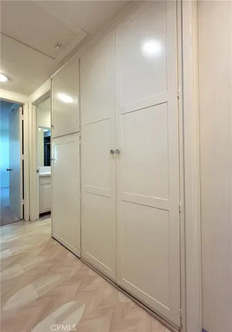 Hall closet