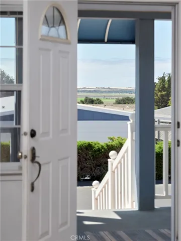 View from the front door