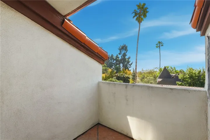 View of neighborhood from loft