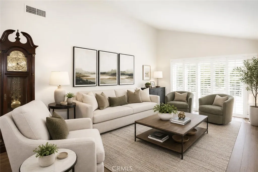 Living Room VIRTUALLY STAGED