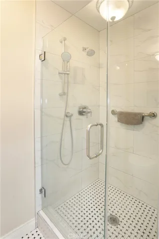 Primary shower.