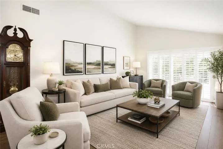 Living Room VIRTUALLY STAGED