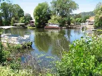 Back of Property with Canal