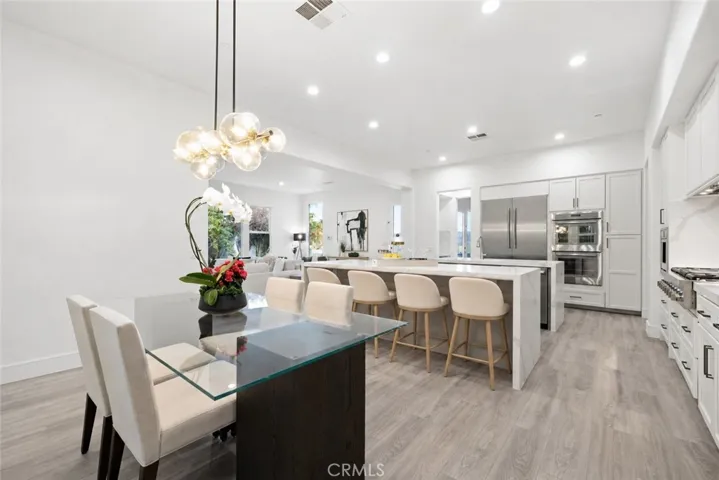 Kitchen, virtually staged