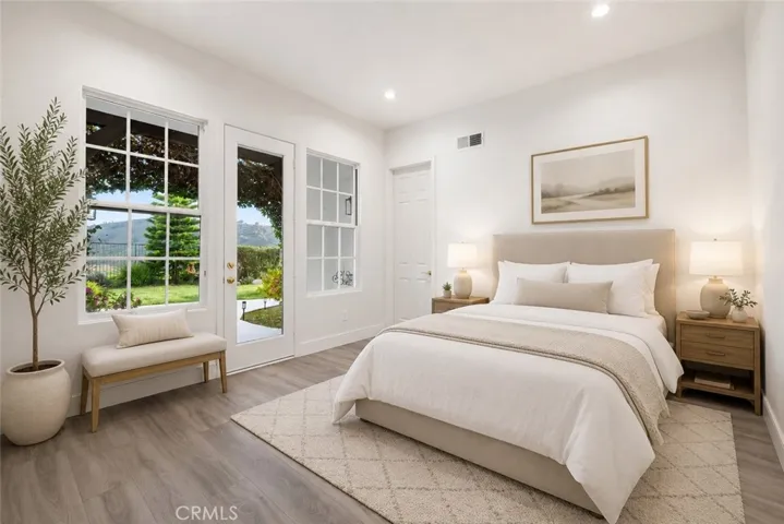 first floor bedroom, virtually staged