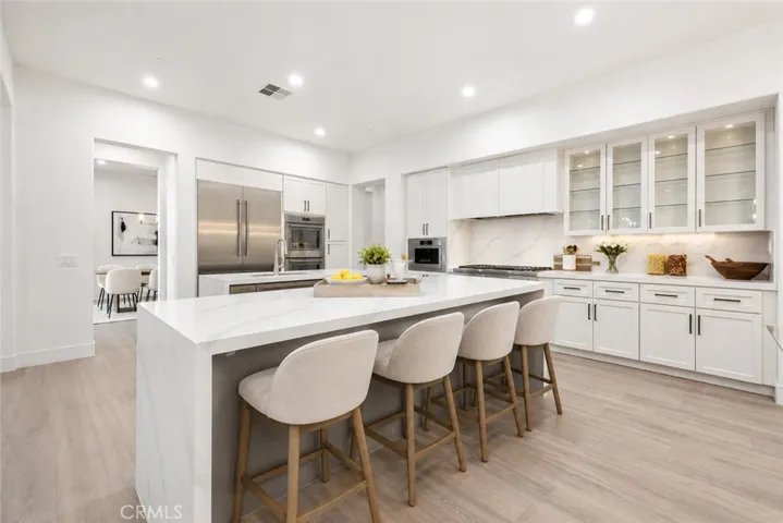 Kitchen, virtually staged