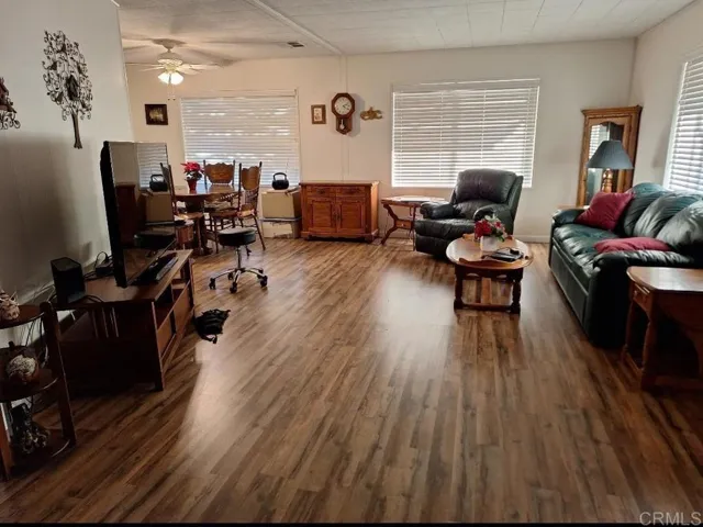 Freshly painted interior with new flooring