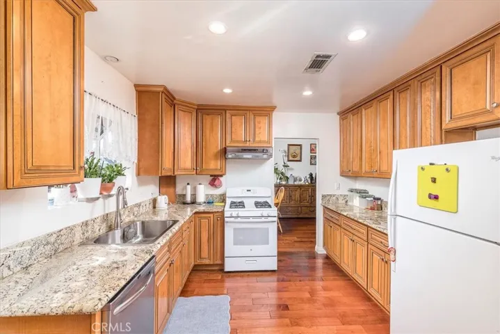 Kitchen was remodeled in 2015 with granite counters.