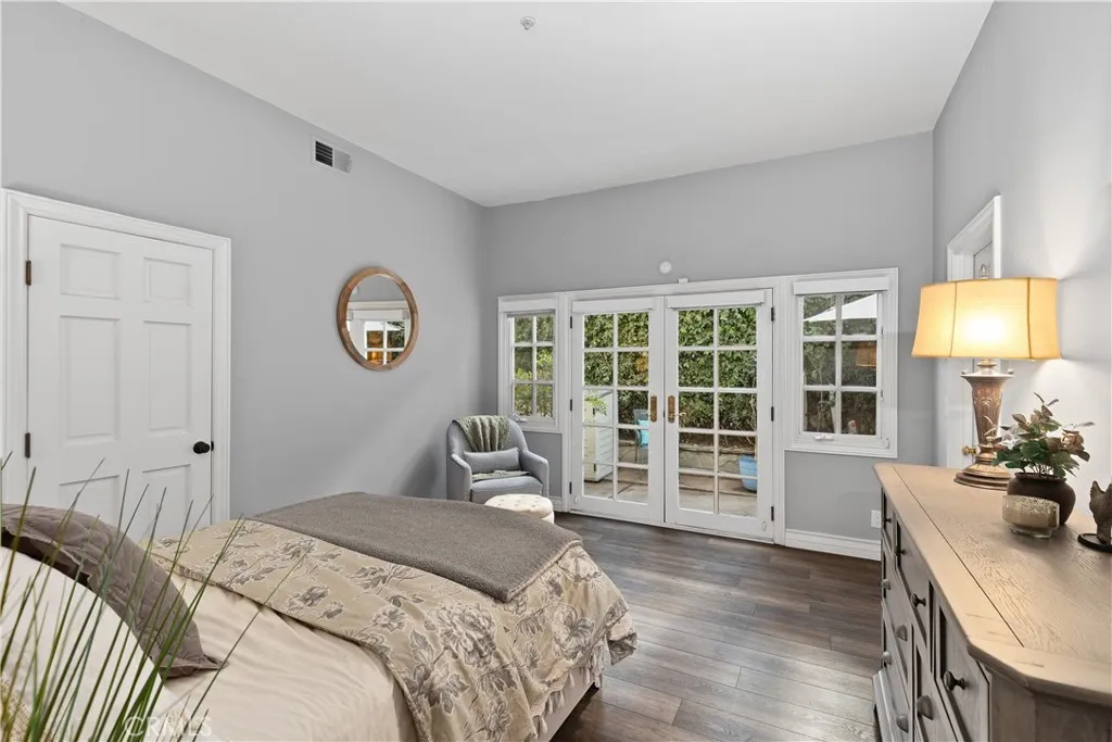 Downstairs Bedroom with attached dual sink bathroom!