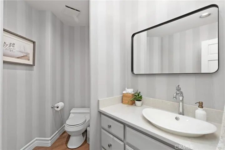 Guest powder room!