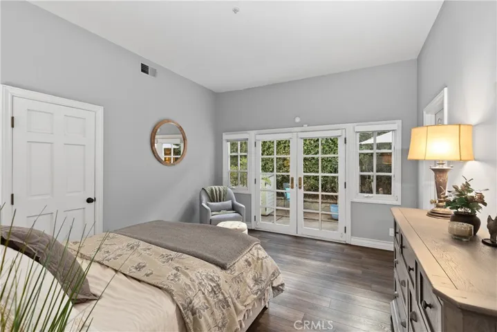 Downstairs Bedroom with attached dual sink bathroom!