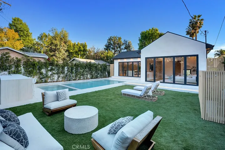 back Yard & pool facing master bedroom