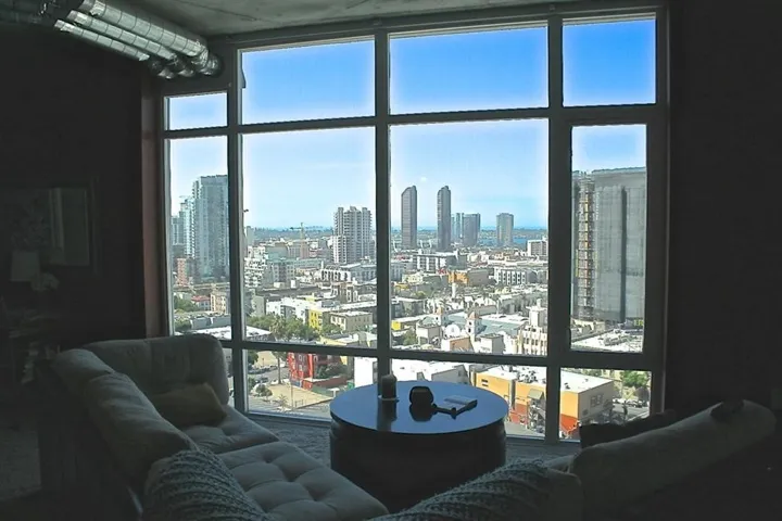 Living room view