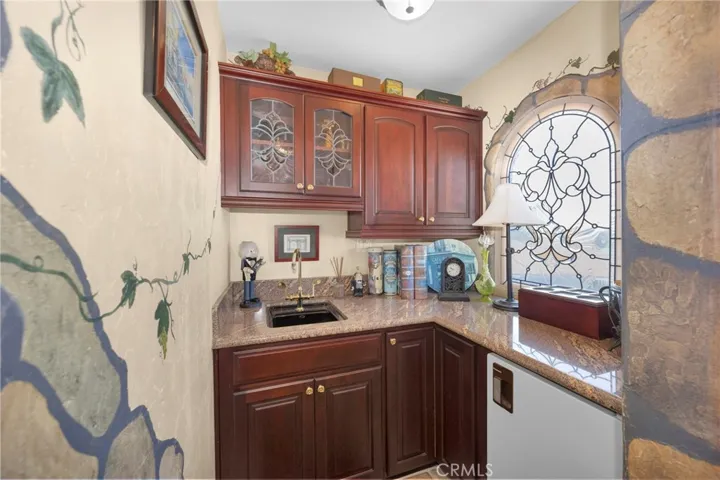 Wet Bar in Game Room