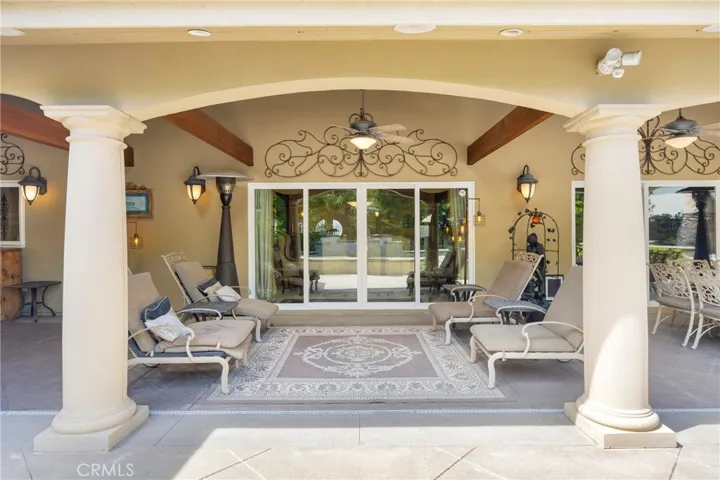 A true resort-style retreat—complete with pool, spa, outdoor fireplace, and curated spaces for entertaining.