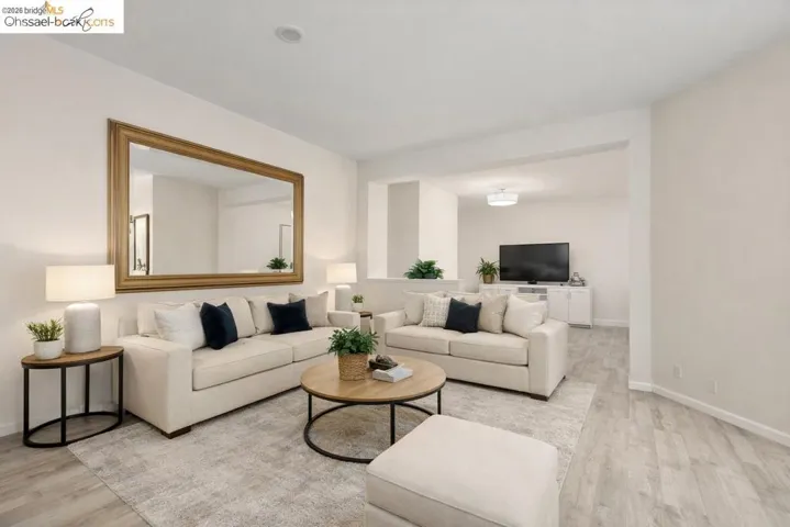 Living Room Virtually Staged