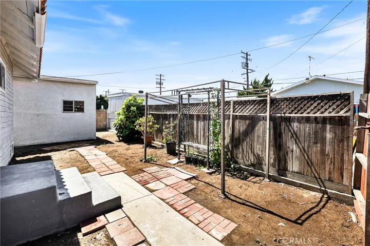 15329 Paramount Blvd: Home / Backyard