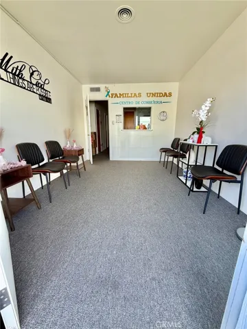 Patient waiting area 10ft x 14ft
