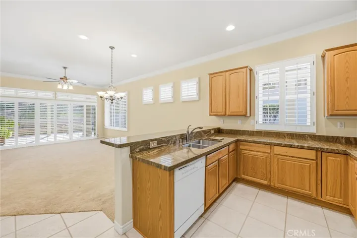 Granite Counters in Kitchen