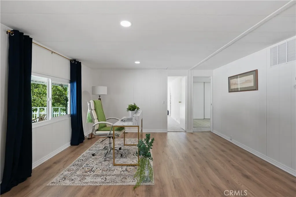 No hallway!  Wide open Dining area or office or whatever you want to make it!
