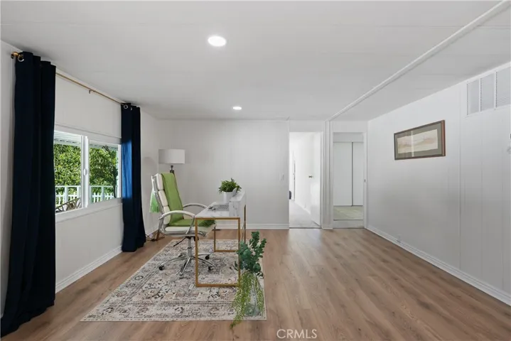 No hallway!  Wide open Dining area or office or whatever you want to make it!