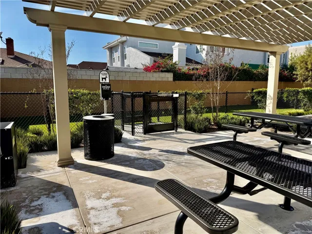 Common area with dog park