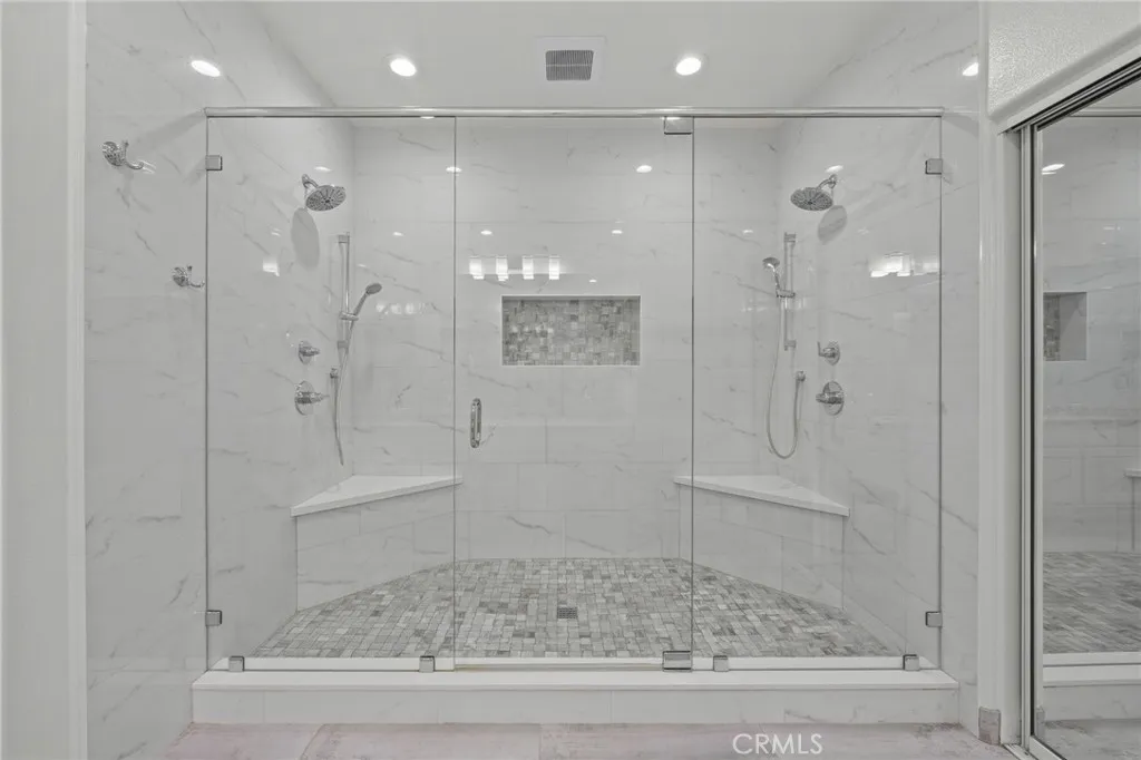 Beautiful remodeled shower
