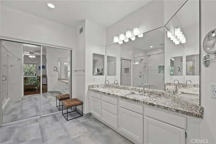 Remodeled primary bath