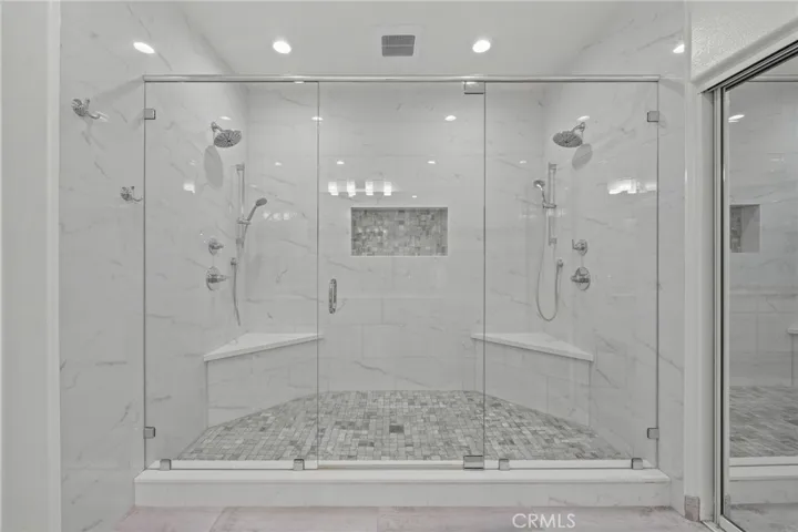 Beautiful remodeled shower