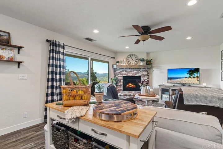 lower level living room