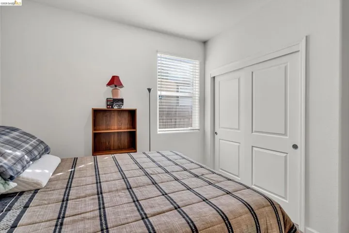 Bedroom featuring a closet