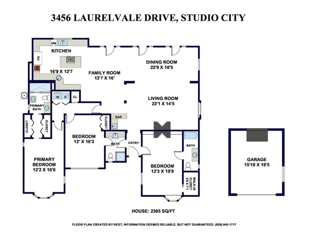 3456 Laurelvale Drive, Studio City, California 91604