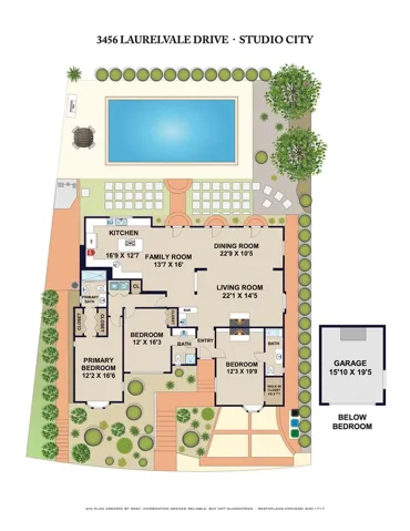 3456 Laurelvale Drive, Studio City, California 91604