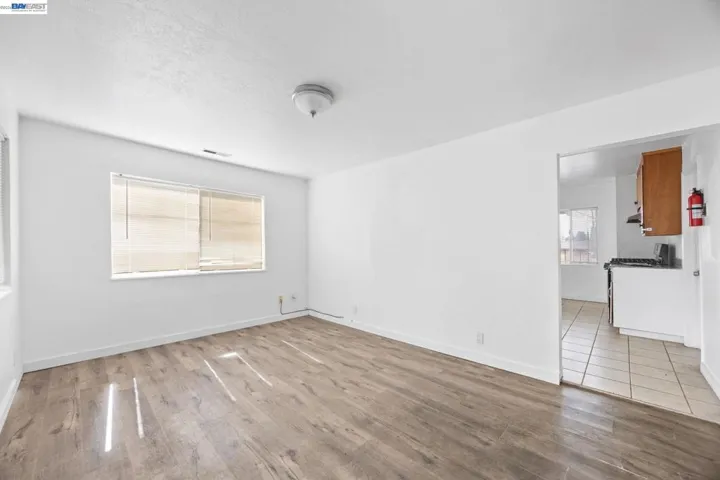 Two bedroom one bath.