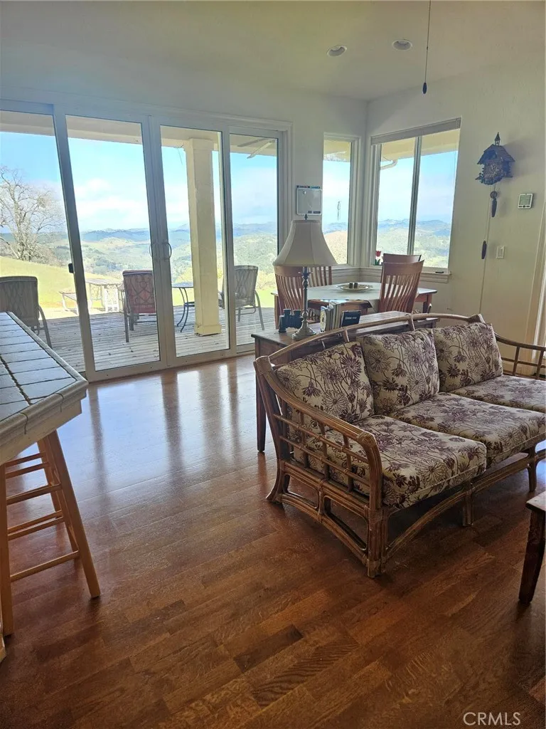 Dining area and outside deck