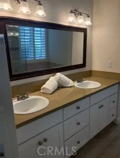 Dual sinks in primary bath
