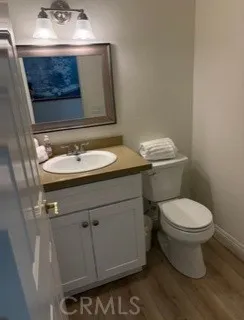 Downstairs hall bath---recently redone