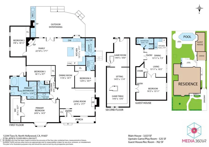 Tiara Floor plan