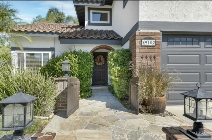Gated courtyard