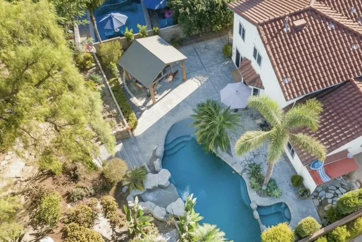 Overhead photo