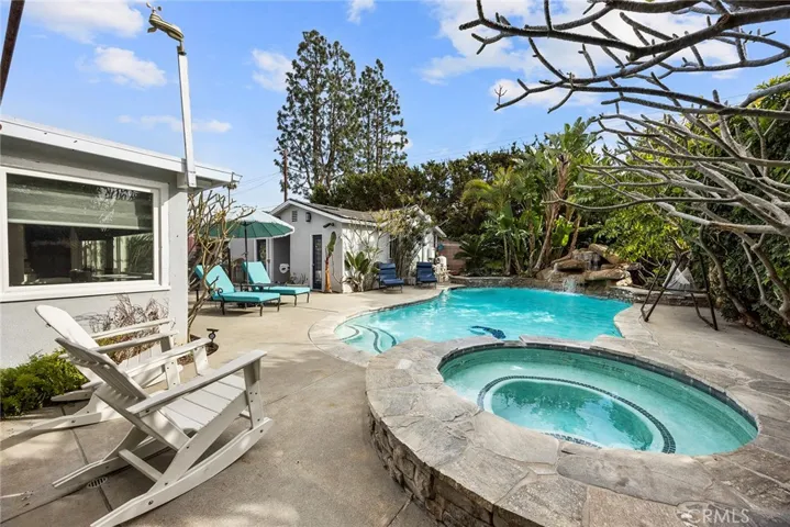 View of back of the house