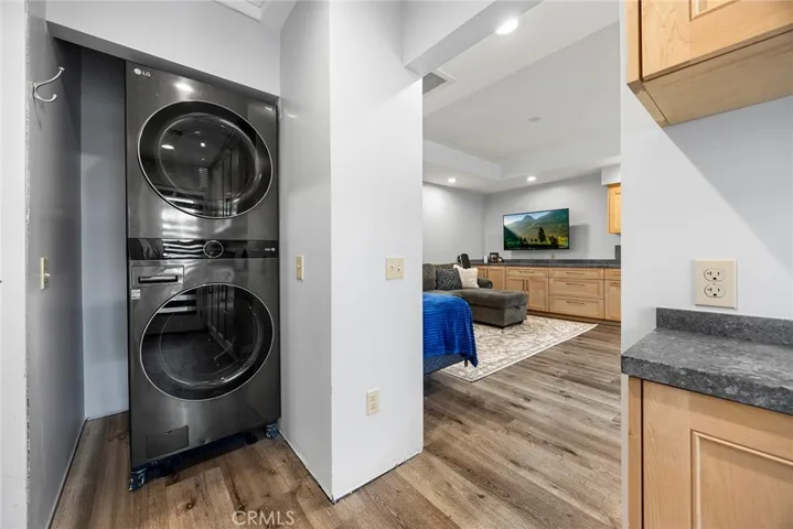 ADU-Inside laundry area, full size units.