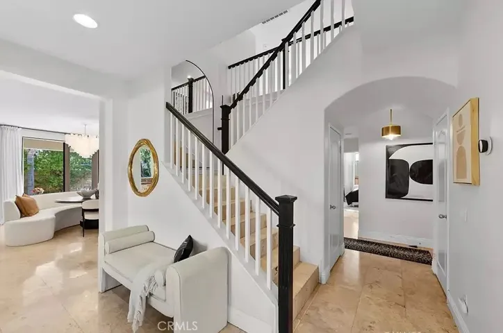 Stairs to second floor