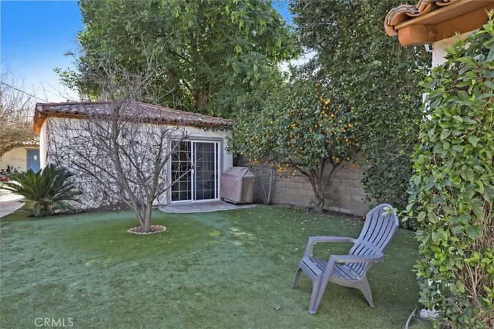 Looking toward game room